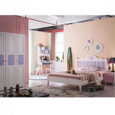 new design ash wood and rubber wood kids bedroom furniture