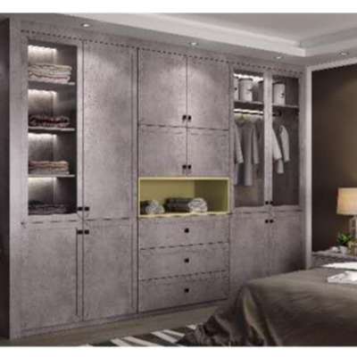 MDF or solid wood laminate bedroom furniture customized furniture wardrobe